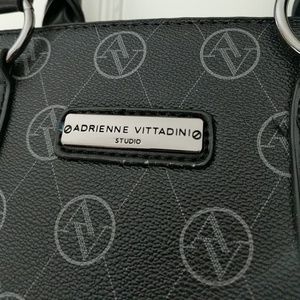 Black leather purse